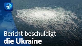 NordStreamAnschläge Bericht über Beteiligung der Ukraine [upl. by Jehovah]