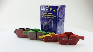 EBC Brake Pads For MINI Coopers R50 R52 R53 [upl. by Joao]