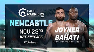 Cage Warriors 181 Prelims  Main Card is LIVE at 1230pm PT EXCLUSIVELY on UFC FIGHT PASS [upl. by Koerlin]