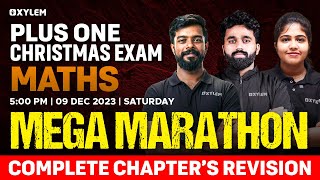 Plus One Christmas Exam  Mega Marathon  Maths  Complete Chapter Revision  Xylem Plus One [upl. by Anemij]