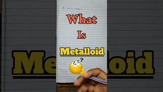 What is metalloid  Class 9 kamal kishor kamalsir education kamalacademy science chemistry [upl. by Hort525]