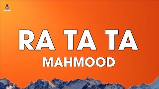 Mahmood  RA TA TA TestoLyrics [upl. by Airehc]