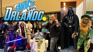 FANBOY EXPO ORLANDO 2023 Cosplay Celebrities amp Merch [upl. by Aital]