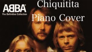 ABBA Chiquitita  Piano Accompaniment  Melody Piano Cover  VD chiquitita piano pianomusic [upl. by Perloff]