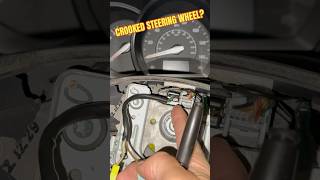 NEED TO ALIGN YOUR STEERING WHEEL [upl. by Nestor491]