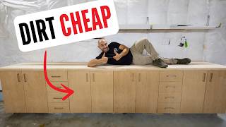 Easy DIY Shop Cabinets that Wont Break the Bank [upl. by Martina]