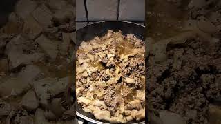 Condimento per pastasciutta con funghi cardoncelli e carne macinata con varie spezie 🤤 semplici [upl. by Terti104]