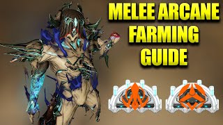 How To Farm All New Melee Arcanes In Warframe Whispers In The Walls [upl. by Haeluj121]