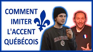 Comment imiter laccent québécois [upl. by Alaunnoif]