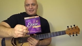 Stygos Elixir palyginimas gitaros prieziura [upl. by Bushore]