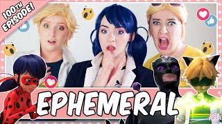 Cosplayers React to Miraculous Ladybug  Ephemeral 💯 100th Episode [upl. by Nnail676]