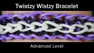 Rainbow Loom® Twistzy Wistzy Bracelet [upl. by Olim]