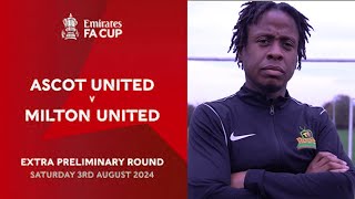 ASCOT UNITED 10 MILTON UNITED  FA CUP PRELIMINARY ROUND  2ND HALF [upl. by Rafferty]