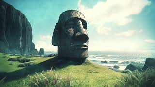 Rapanui  Soothing inspired Rapanui Ambient Music with Nature Sounds  Ethereal Meditative Ambient [upl. by Saum478]