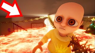 ЛАВА ЗАТОПИЛА ДОМ  СПАСАЮ ЛЫСЫХ  ИГРА The Baby In Yellow [upl. by Soraya]