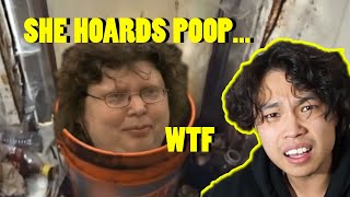 The MOST DISGUSTING Hoarder Alive Meet The Poop Lady [upl. by Wheelwright256]