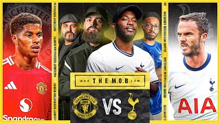 MAN UTD 03 TOTTENHAM  THE MOB LIVE [upl. by Shaine259]