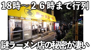 東京駅から離れた場所で開店から８時間行列を作るラーメン店の人気の秘密が凄い [upl. by Yob]