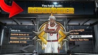 FIRST LEGEND quotREBOUNDERquot BUILD ON NBA2K20RARESTBUILD [upl. by Avahc993]