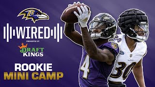 Inside Rookie Minicamp  Baltimore Ravens Wired [upl. by Lrub563]