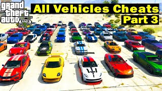 GTA 5 cheat codes for PC  Get cheat menu in GTA 5 PC  Part 3 [upl. by Helban]