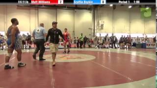 Men 96 KG  2115 lbs  Matt Williams vs Scottie Boykin [upl. by Ellita]