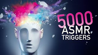 ASMR 5000 TRIGGERS Ear to Ear Tingle Satisfaction for People with Short Attention Span  NO TALKING [upl. by Certie697]