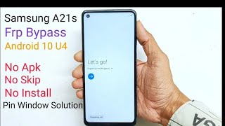 Samsung Galaxy A21s Frp Bypass Google Account Android 10 U4 Latest Patch 2024 [upl. by Faus]