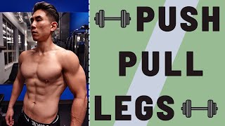 Best Training Split PUSH PULL LEGS for Beginners  How to Start [upl. by Launame]