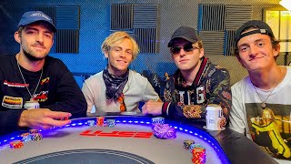 Playing Poker w Ross Rocky amp Ryland Lynch [upl. by Eniar]