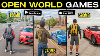 Top 15 Best OPEN WORLD Games for Android amp iOS 2024 Offline\Online [upl. by Blount]