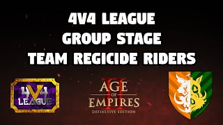 Akkal 4v4 league  div 4  Group stage  vs Team Regicide Riders [upl. by Ahterahs146]