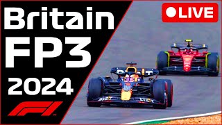 🔴F1 LIVE  British GP FP3  Commentary  Live Timing [upl. by Ahsenev277]