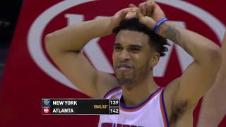 New York Knicks at Atlanta Hawks  January 29 2017 [upl. by Harrad]