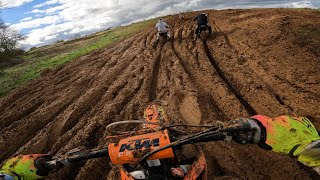 CHAOS at weedon motocross track [upl. by Reisfield]