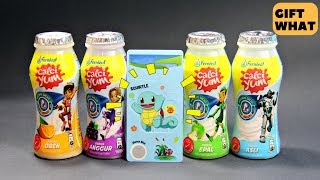 POKEMON CALCI YUM YOGURT POTION DRINKS 【 GiftWhat 】 [upl. by Quintie]