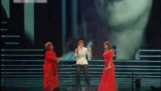 ANGELICA VALE ANGELICA MARIA Y GLORIA TREVI CANTAN quotEL FAVOR DE LA SOLEDADquot [upl. by Daus]