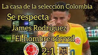 Colombia ganó bien ante argentina 21 por las eliminatorias al mundial 2026 [upl. by Lammaj]