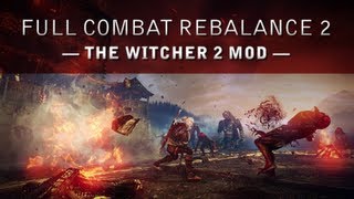 Witcher 2  Quick Full Combat Rebalance Fight [upl. by Aicercal]