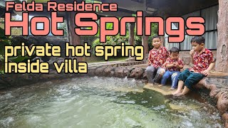 Felda Residence Hot Springs  Sungkai  Perak  Malaysia  2 Bedroom villa [upl. by Ardnuaed]