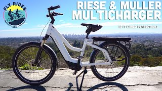 A Cargo Bike That Rides Like a Regular Bike The Riese amp Muller Multicharger Reviewed for 2022 [upl. by Reyem]