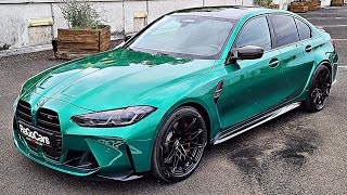 2021 BMW M3 Competition  Wild 3 Series Sport Sedan with Racing Seats  Exterior Interior Sound [upl. by Aika42]