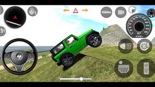 Long Jump Cars Driving 3D Dollar Song Modified Thar Indian Cars Simulator 3D Android Gameplay [upl. by Ellehcen]