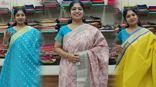 Linen sarees  sico cotton sarees  fancy sarees [upl. by Boylston]