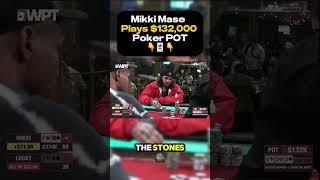 Mikki Mase plays 132000 Poker Pot‼️🃏👀 gambling poker mikkimase [upl. by Aneez55]