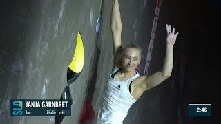 Janja Garnbret  Boulder Final IFSC Meiringen 2022 [upl. by Pasahow]