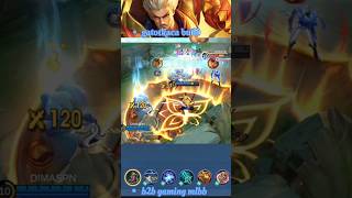 gatotkaca one shot build mlbb [upl. by Haines]