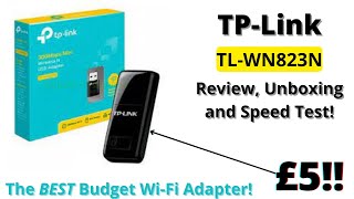 TPLink TLWN823N  Review Unboxing and Speed Test [upl. by Weatherby]