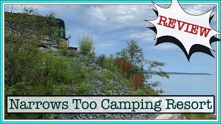 CAMPGROUND REVIEW  Narrows Too Camping Resort Thousand Trails  Trenton ME [upl. by Aydne]