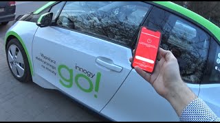 Innogy GO Polska  Funkcjonalność i opis PL  CARSHARING [upl. by Haywood]